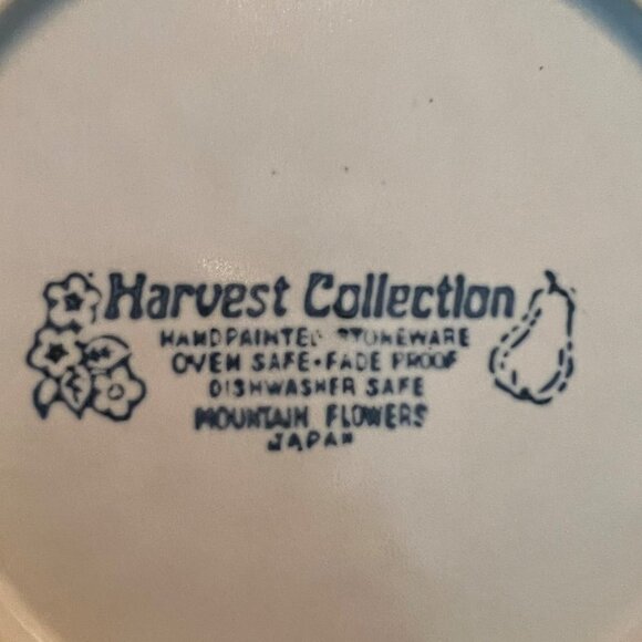 MCM Harvest Collection Stoneware Salad Plates - Picture 3 of 6